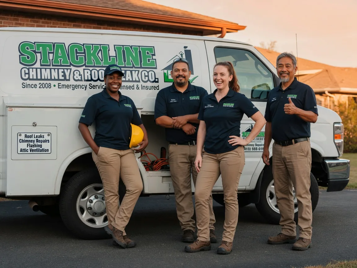 Chimney flashing repair company in Tripoli, WI